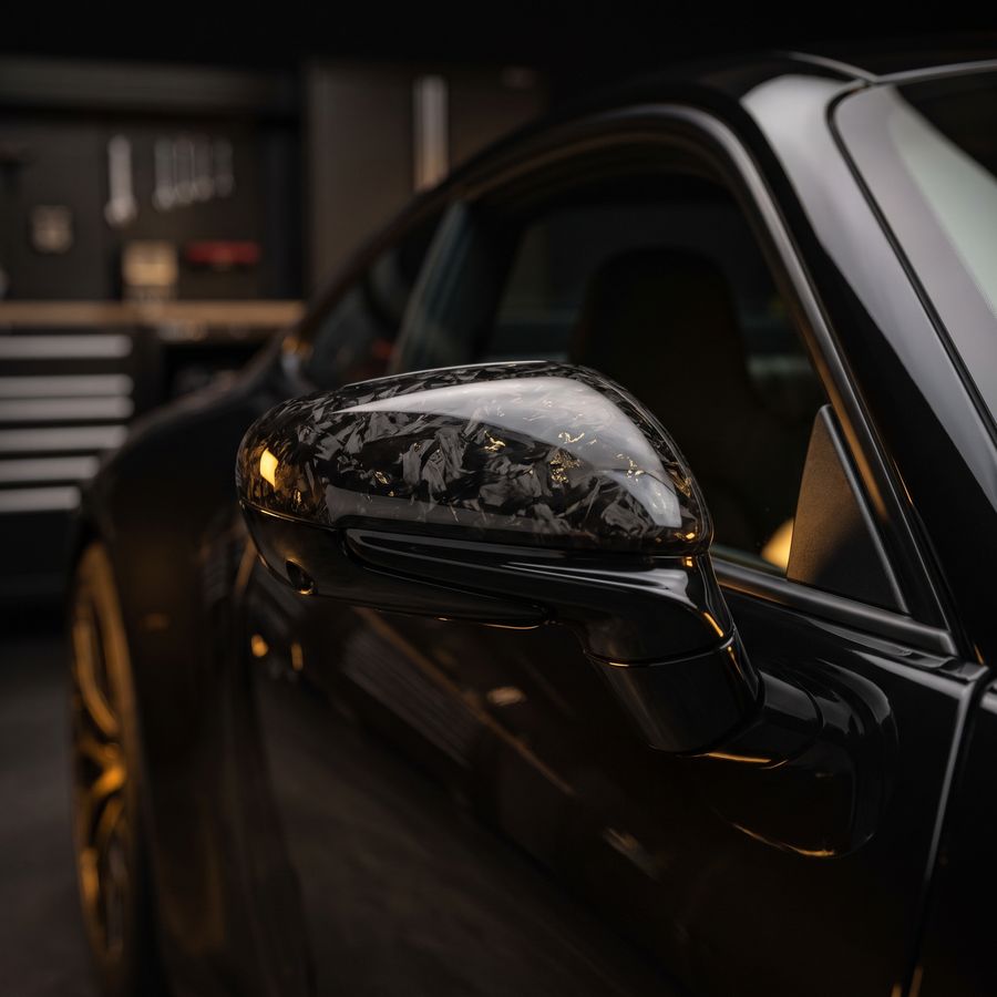 Καπάκι καθρέφτη σε forged carbon